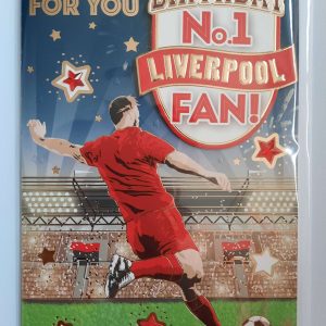 Liverpool No1 Fan Birthday Card
