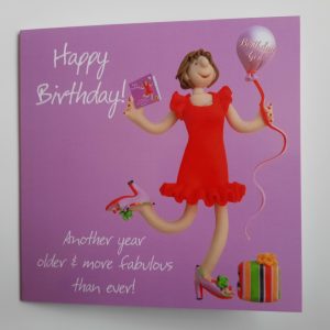 Birthday Card - Female - Funny Humour More Fabulous than ever