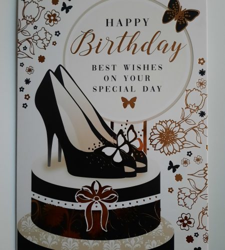 Birthday Card for Female - Open Birthday Card