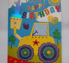 Age 1 Birthday Card Male - 1st Birthday card