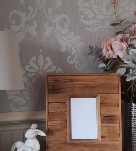 Wooden Shabby Chic Photo Frame Rustic - Image 2