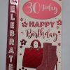 Age 30 Birthday Card Female - 30th birthday card