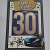 Age 30 Birthday Card Male - 30th Birthday card