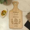 Personalised HOME Wooden Paddle Board - Image 4