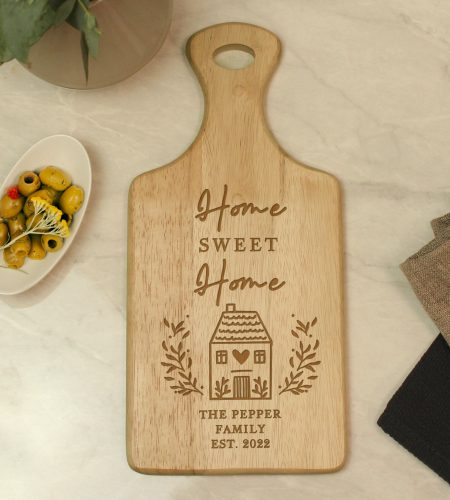 Personalised HOME Wooden Paddle Board - Image 4