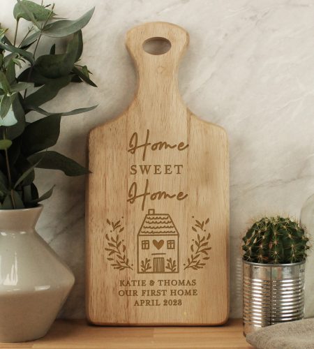 Personalised HOME Wooden Paddle Board - Image 2