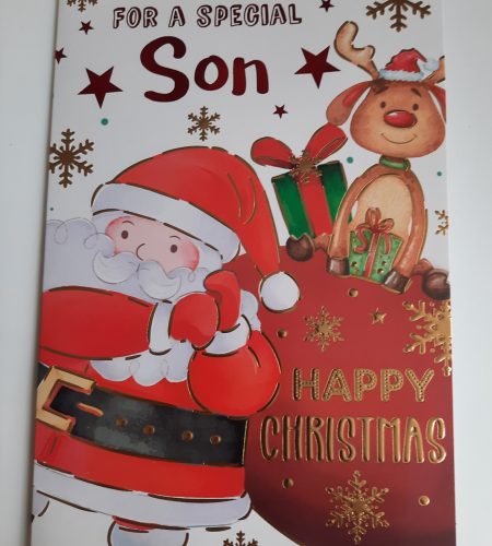 Son Christmas card