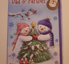 Dad and Partner Christmas card