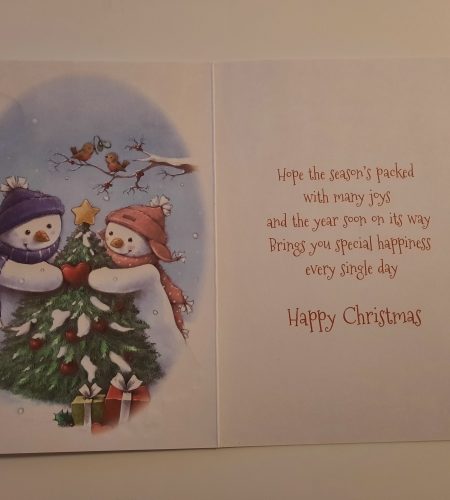 Dad and Partner Christmas card - Image 2