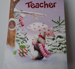 Teacher Christmas card