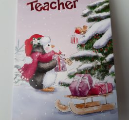 Teacher Christmas card
