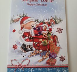 Uncle Christmas card