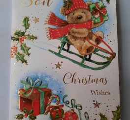Son Christmas card