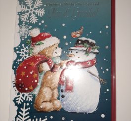 Nan and Grandad Christmas card