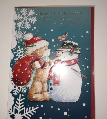Nan and Grandad Christmas card