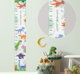 Personalised Dinosaur Height Chart