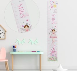 Personalised Fairy Princess Height Chart