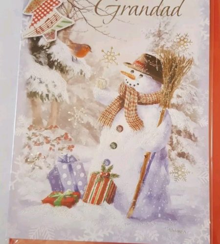 Grandad Christmas card
