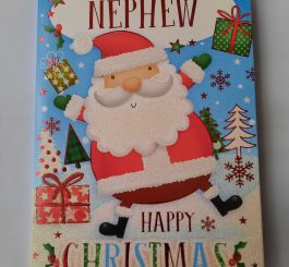 Nephew Christmas card