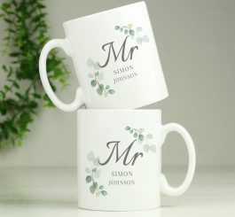 Personalised Botanical Mr Mug