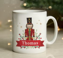 Personalised Christmas Nutcracker Mug