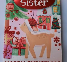 Sister Christmas card
