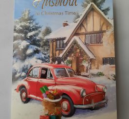 Husband Christmas card
