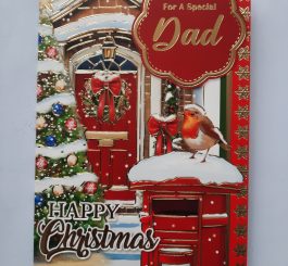 Dad Christmas card