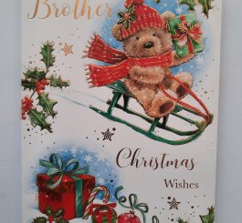 Brother Christmas card