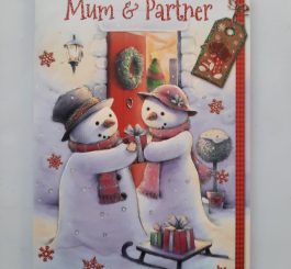 Mum and Partner Christmas card
