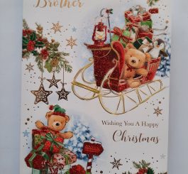 Brother Christmas card