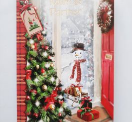 Mum and Partner Christmas card