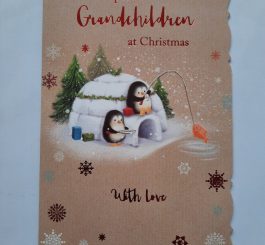 Grandchildren Christmas card