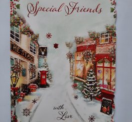 Special Friends Christmas card