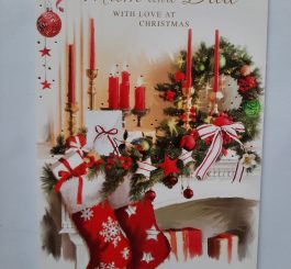 Mum and Dad Christmas card