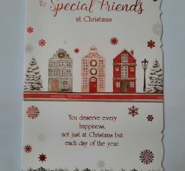 Special Friends Christmas card