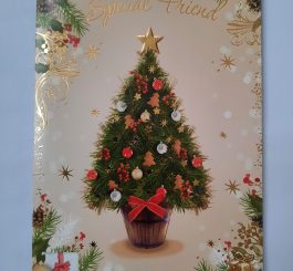 Special Friend Christmas card