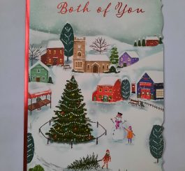 To both of you Christmas card