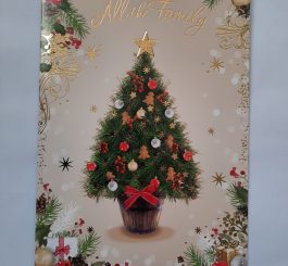 For all the family Christmas card