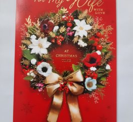 Wife Christmas card