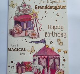 Granddaughter Birthday Card