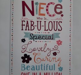 Niece Birthday Card