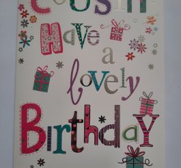 Cousin Birthday Card