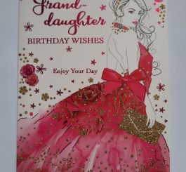 Granddaughter Birthday Card