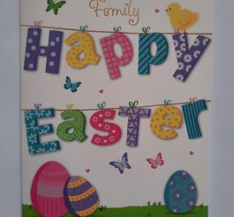 Easter Card For All The Family