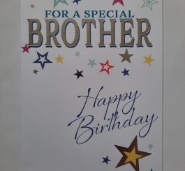 Brother Birthday Card