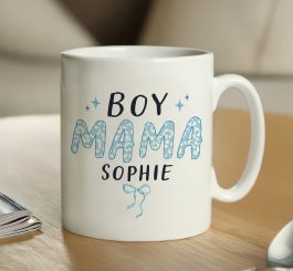 Personalised Boy Mama Mug