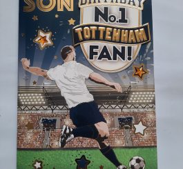 Tottenham No1 Fan Birthday Card For Son