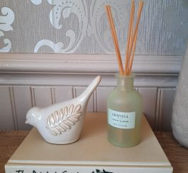 Ceramic Natural bird with olive branch detail