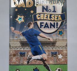 Chelsea No1 Fan Birthday Card for Dad